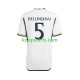 Real Madrid Thuis Tenue Heren Voetbalshirts Jude Bellingham 5 2023-2024 Korte Mouwen