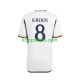 Real Madrid Thuis Tenue Heren Voetbalshirts Kroos 8 2023-2024 Korte Mouwen