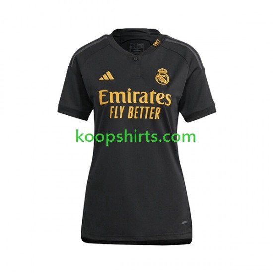 Real Madrid Derde Tenue Dames Voetbalshirts 2023-2024 Korte Mouwen Real Madrid Derde Tenue Dames Voetbalshirts 2023-2024 Korte Mouwen