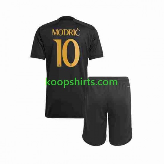 Real Madrid Derde Tenue Kinder Voetbalshirts Luka Modric 10 2023-2024 Korte Mouwen Real Madrid Derde Tenue Kinder Voetbalshirts Luka Modric 10 2023-2024 Korte Mouwen