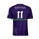 Real Madrid Vierde Paars Tenue Heren Voetbalshirts RODRYGO 11 Y-3 2023-2024 Korte Mouwen Real Madrid Vierde Paars Tenue Heren Voetbalshirts RODRYGO 11 Y-3 2023-2024 Korte Mouwen