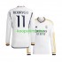 Real Madrid Thuis Tenue Heren Voetbalshirts Rodrygo Goes 11 2023-2024 Lange Mouwen