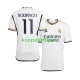 Real Madrid Thuis Tenue Heren Voetbalshirts Rodrygo Goes 11 2023-2024 Korte Mouwen Real Madrid Thuis Tenue Heren Voetbalshirts Rodrygo Goes 11 2023-2024 Korte Mouwen