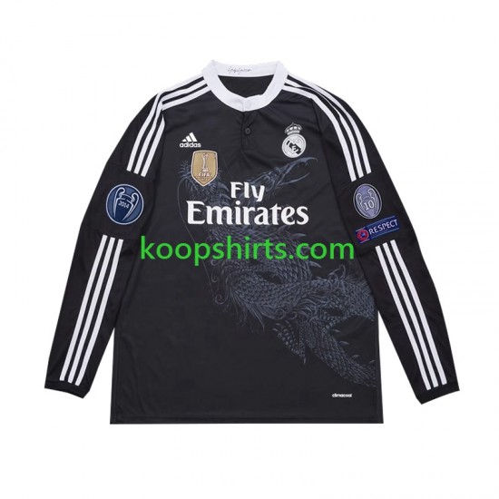 Real Madrid Retro Derde Tenue Heren Voetbalshirts 2014 Lange Mouwen Real Madrid Retro Derde Tenue Heren Voetbalshirts 2014 Lange Mouwen