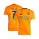 Real Madrid Uit Tenue Heren Voetbalshirts VINI JR 7 2024-2025 Korte Mouwen Real Madrid Uit Tenue Heren Voetbalshirts VINI JR 7 2024-2025 Korte Mouwen