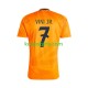 Real Madrid Uit Tenue Heren Voetbalshirts VINI JR 7 2024-2025 Korte Mouwen