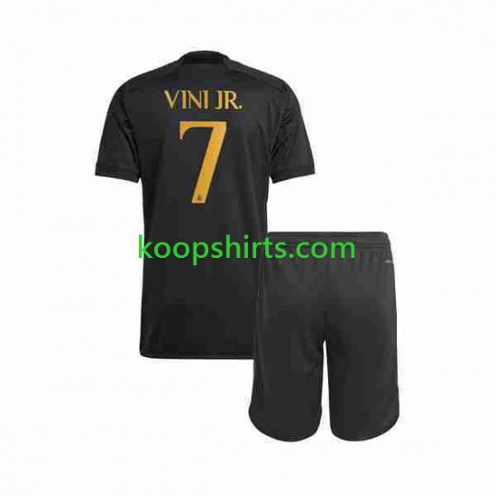 Real Madrid Derde Tenue Kinder Voetbalshirts Vini Jr 7 2023-2024 Korte Mouwen Real Madrid Derde Tenue Kinder Voetbalshirts Vini Jr 7 2023-2024 Korte Mouwen