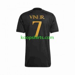 Real Madrid Derde Tenue Heren Voetbalshirts Vini Jr 7 2023-2024 Korte Mouwen