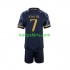 Real Madrid Uit Tenue Kinder Voetbalshirts Vinicius Junior 7 2023-2024 Korte Mouwen
