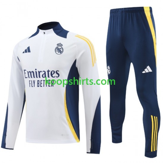 Real Madrid Wit Sweatshirts Pak 2024-2025 Real Madrid Wit Sweatshirts Pak 2024-2025