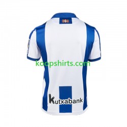 Real Sociedad Thuis Tenue Heren Voetbalshirts 2024-2025 Korte Mouwen