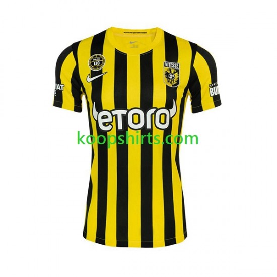 SBV Vitesse Thuis Tenue Heren Voetbalshirts 2022-2023 Korte Mouwen SBV Vitesse Thuis Tenue Heren Voetbalshirts 2022-2023 Korte Mouwen