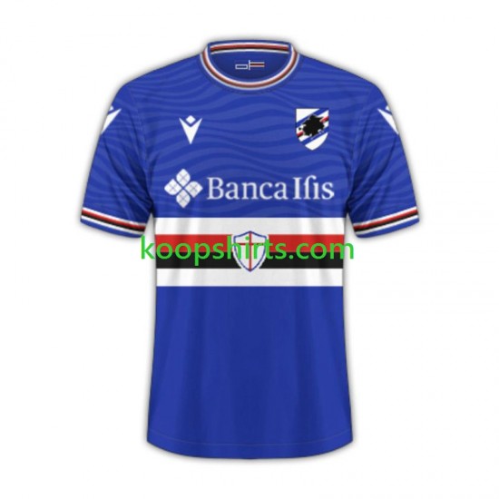 Sampdoria Thuis Tenue Heren Voetbalshirts 2023-2024 Korte Mouwen Sampdoria Thuis Tenue Heren Voetbalshirts 2023-2024 Korte Mouwen