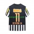 Retro Uit Tenue Heren Voetbalshirts Santos Neymar JR 11 2011-2012 Korte Mouwen