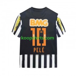Retro Uit Tenue Heren Voetbalshirts Santos PELE 10 2011-2012 Korte Mouwen