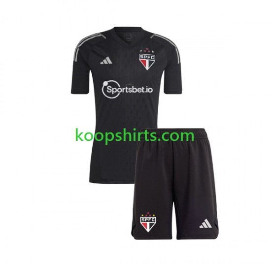 Sao Paulo Doelman Thuis Tenue Kinder Voetbalshirts 2023-2024 Korte Mouwen Sao Paulo Doelman Thuis Tenue Kinder Voetbalshirts 2023-2024 Korte Mouwen