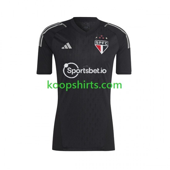 Sao Paulo Doelman Thuis Tenue Heren Voetbalshirts 2023-2024 Korte Mouwen Sao Paulo Doelman Thuis Tenue Heren Voetbalshirts 2023-2024 Korte Mouwen
