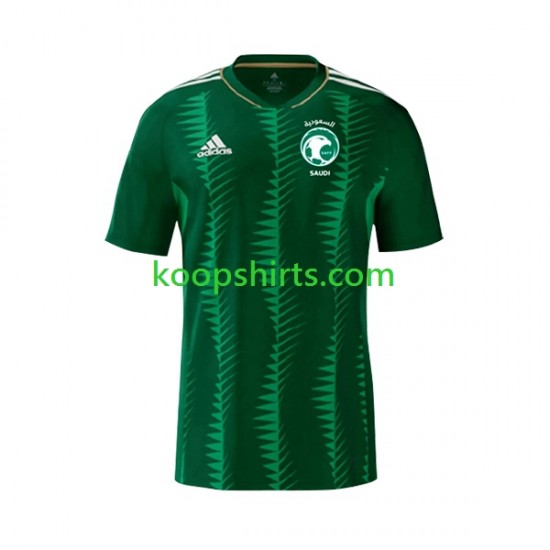 Saoedi-Arabië Thuis Tenue Heren Voetbalshirts 2023 Korte Mouwen Saoedi-Arabië Thuis Tenue Heren Voetbalshirts 2023 Korte Mouwen