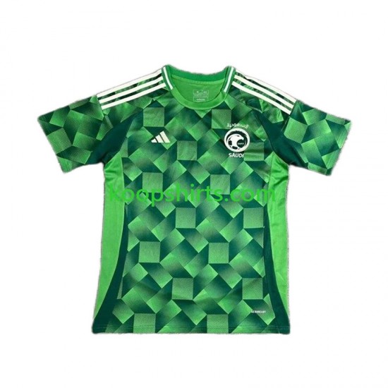 Saoedi-Arabië Thuis Tenue Heren Voetbalshirts 2024 Korte Mouwen Saoedi-Arabië Thuis Tenue Heren Voetbalshirts 2024 Korte Mouwen