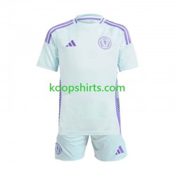 EK 2024 Schotland Uit Tenue Kinder Voetbalshirts Korte Mouwen