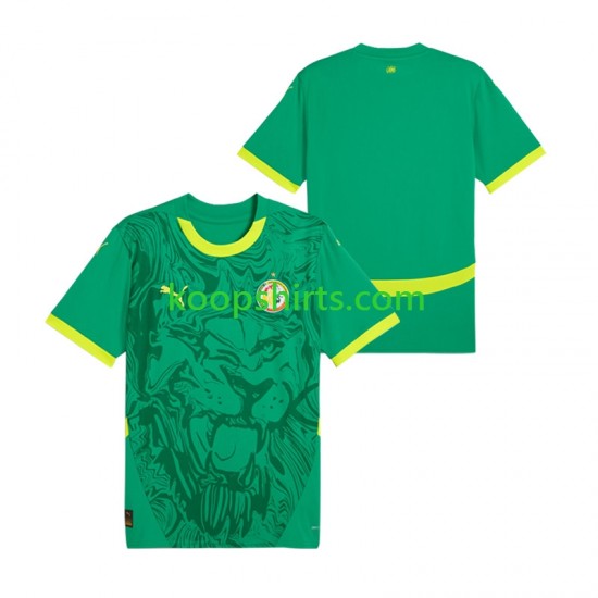 Senegal Uit Tenue Heren Voetbalshirts 2025 Korte Mouwen Senegal Uit Tenue Heren Voetbalshirts 2025 Korte Mouwen