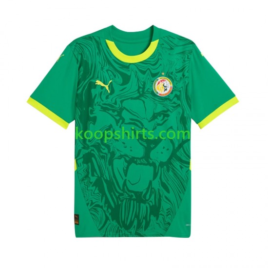 Senegal Uit Tenue Heren Voetbalshirts 2025 Korte Mouwen