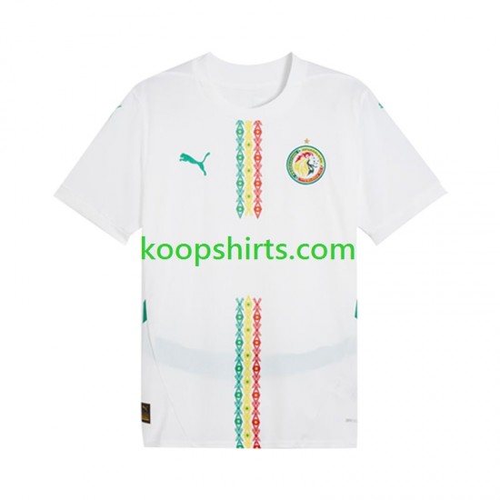 Senegal Thuis Tenue Heren Voetbalshirts 2025 Korte Mouwen