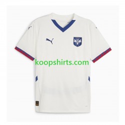 Servië Uit Tenue Heren Voetbalshirts 2024-2025 Korte Mouwen