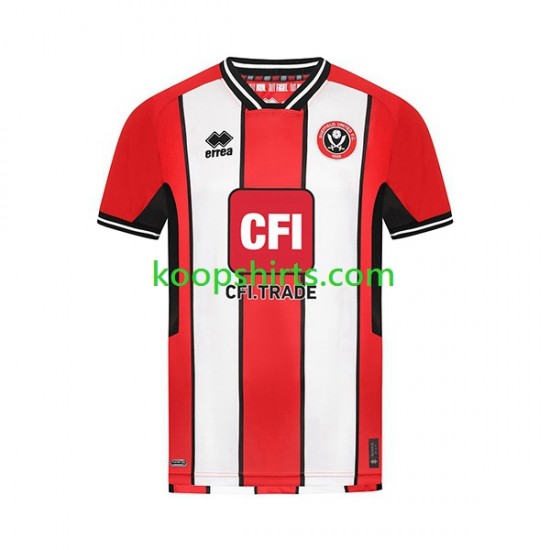 Sheffield United Thuis Tenue Heren Voetbalshirts 2023-2024 Korte Mouwen Sheffield United Thuis Tenue Heren Voetbalshirts 2023-2024 Korte Mouwen