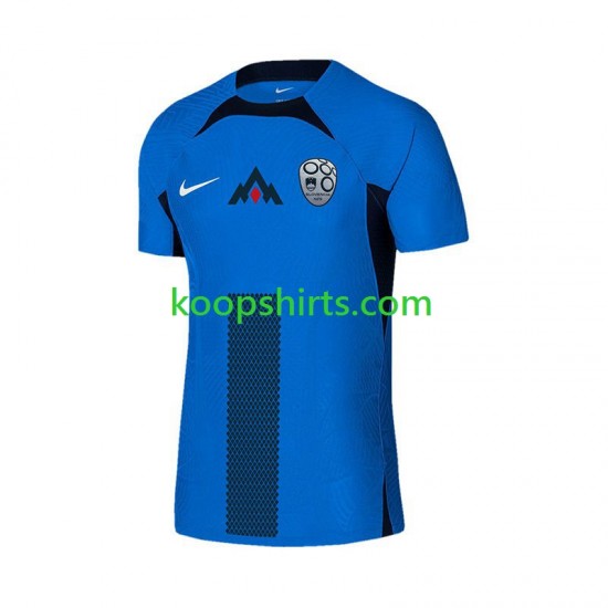 EK 2024 Slovenië Uit Tenue Heren Voetbalshirts Korte Mouwen EK 2024 Slovenië Uit Tenue Heren Voetbalshirts Korte Mouwen