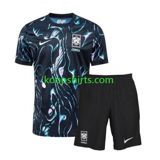 Zuid-Korea Uit Tenue Kinder Voetbalshirts 2024 Korte Mouwen Zuid-Korea Uit Tenue Kinder Voetbalshirts 2024 Korte Mouwen