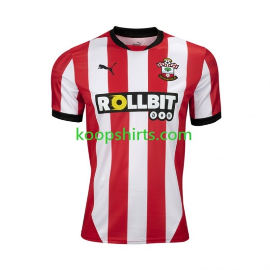 Southampton Thuis Tenue Heren Voetbalshirts 2024-2025 Korte Mouwen Southampton Thuis Tenue Heren Voetbalshirts 2024-2025 Korte Mouwen