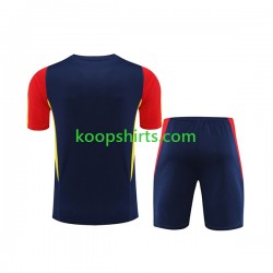 Spanje Blauw Voetbal training shirt en shorts 2023-2024