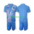 EK 2024 Spanje Doelman Thuis Tenue Kinder Voetbalshirts Korte Mouwen