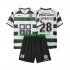 Sporting CP Retro Thuis Tenue Kinder Voetbalshirts Cristiano Ronaldo 28 2001 2003 Korte Mouwen