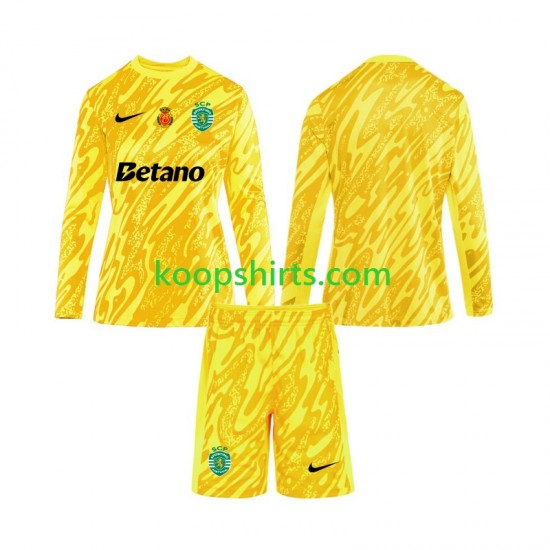 Sporting CP Doelman Derde Tenue Kinder Voetbalshirts 2024-2025 Lange Mouwen Sporting CP Doelman Derde Tenue Kinder Voetbalshirts 2024-2025 Lange Mouwen