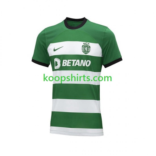 Sporting CP Thuis Tenue Heren Voetbalshirts 2023-2024 Korte Mouwen Sporting CP Thuis Tenue Heren Voetbalshirts 2023-2024 Korte Mouwen