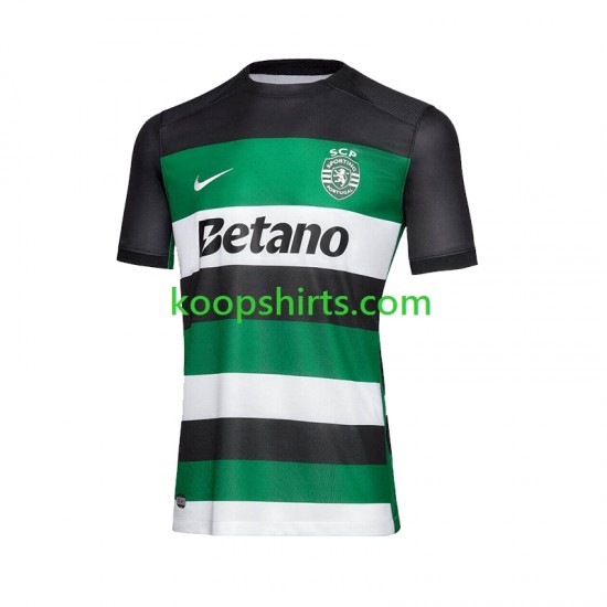 Sporting CP Thuis Tenue Heren Voetbalshirts 2024-2025 Korte Mouwen Sporting CP Thuis Tenue Heren Voetbalshirts 2024-2025 Korte Mouwen