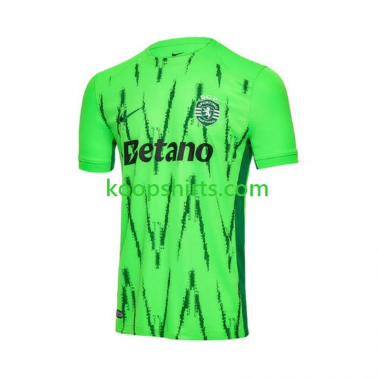 Sporting CP Derde Tenue Heren Voetbalshirts 2024-2025 Korte Mouwen Sporting CP Derde Tenue Heren Voetbalshirts 2024-2025 Korte Mouwen