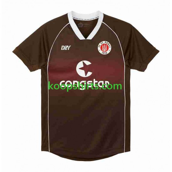 St Pauli Thuis Tenue Heren Voetbalshirts 2023-2024 Korte Mouwen St Pauli Thuis Tenue Heren Voetbalshirts 2023-2024 Korte Mouwen