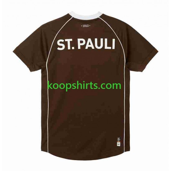 St Pauli Thuis Tenue Heren Voetbalshirts 2023-2024 Korte Mouwen