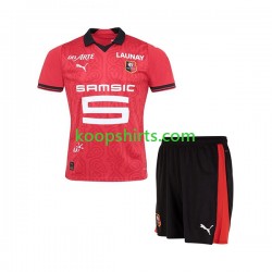 Stade Rennais Thuis Tenue Kinder Voetbalshirts 2023-2024 Korte Mouwen