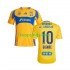 Tigres UANL Thuis Tenue Heren Voetbalshirts Gignac 10 2024-2025 Korte Mouwen