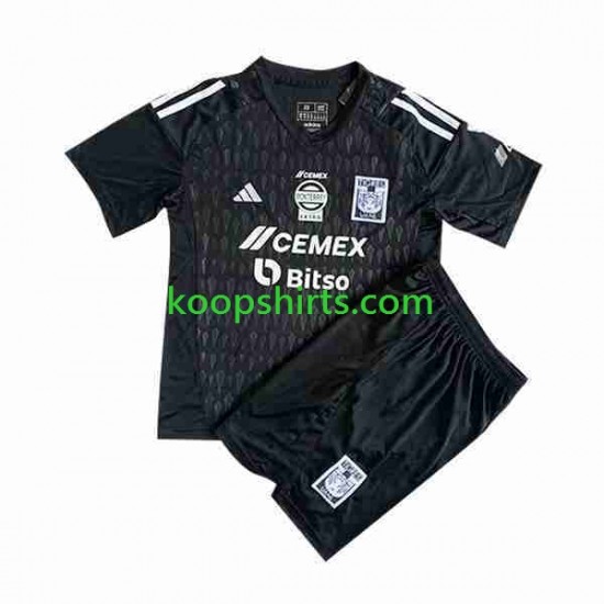 Tigres UANL Doelman Uit Tenue Kinder Voetbalshirts 2023-2024 Korte Mouwen Tigres UANL Doelman Uit Tenue Kinder Voetbalshirts 2023-2024 Korte Mouwen