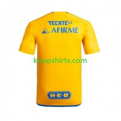 Tigres UANL Thuis Tenue Heren Voetbalshirts 2023-2024 Korte Mouwen