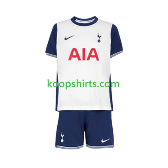 Tottenham Hotspur Thuis Tenue Kinder Voetbalshirts 2024-2025 Korte Mouwen Tottenham Hotspur Thuis Tenue Kinder Voetbalshirts 2024-2025 Korte Mouwen