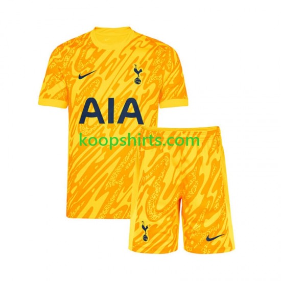 Tottenham Hotspur Doelman Thuis Tenue Kinder Voetbalshirts 2024-2025 Korte Mouwen Tottenham Hotspur Doelman Thuis Tenue Kinder Voetbalshirts 2024-2025 Korte Mouwen
