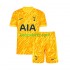 Tottenham Hotspur Doelman Thuis Tenue Kinder Voetbalshirts 2024-2025 Korte Mouwen