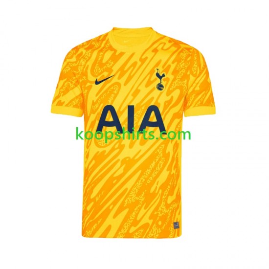 Tottenham Hotspur Doelman Thuis Geel Tenue Heren Voetbalshirts 2024-2025 Korte Mouwen Tottenham Hotspur Doelman Thuis Geel Tenue Heren Voetbalshirts 2024-2025 Korte Mouwen