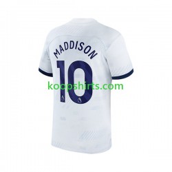 Tottenham Hotspur Thuis Tenue Heren Voetbalshirts James Maddison 10 2023-2024 Korte Mouwen